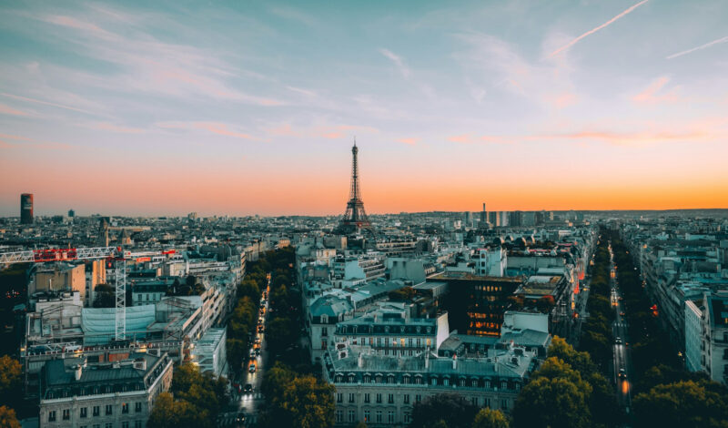 Expertise d'un géomètre à Paris Vue de Paris de nuit, Tour Eiffel