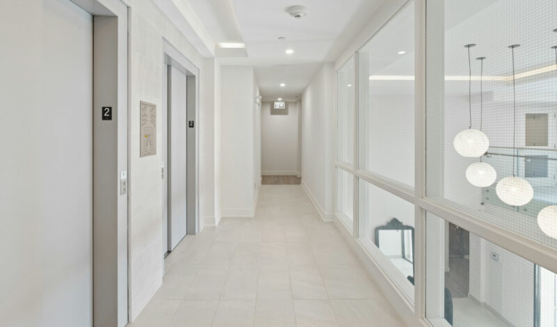 Couloir lot dans une copropriété